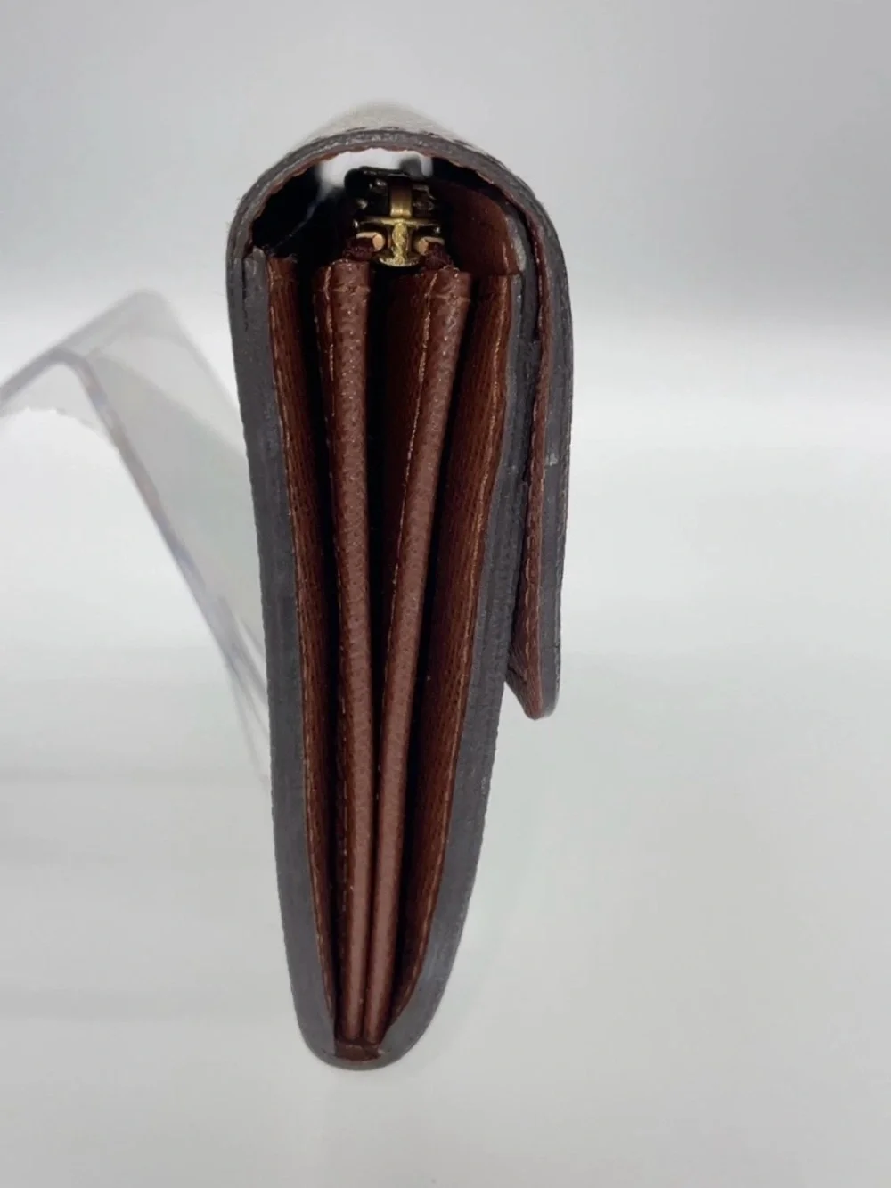 Louis Vuitton Monogram Long Card & Key Holder in Brown